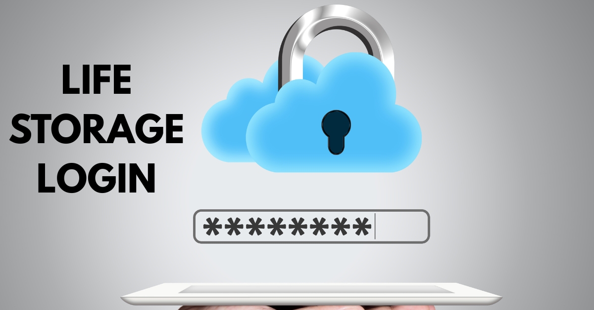 cure access screen showing the Life Storage login page for customer accounts.