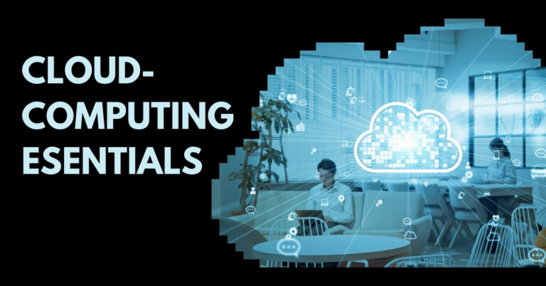 Cloud computing security professional analyzing data protection strategies.