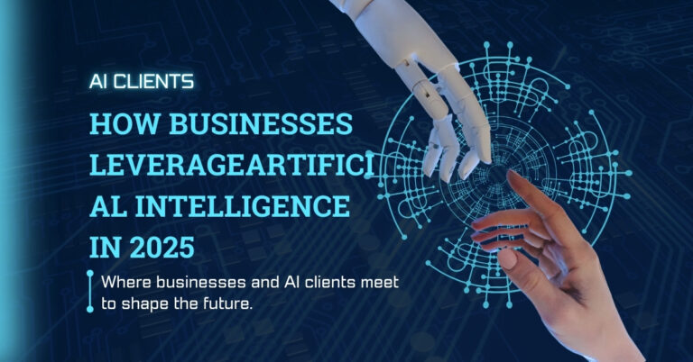 AI client helping a business professional analyze data and make decisions in 2025.