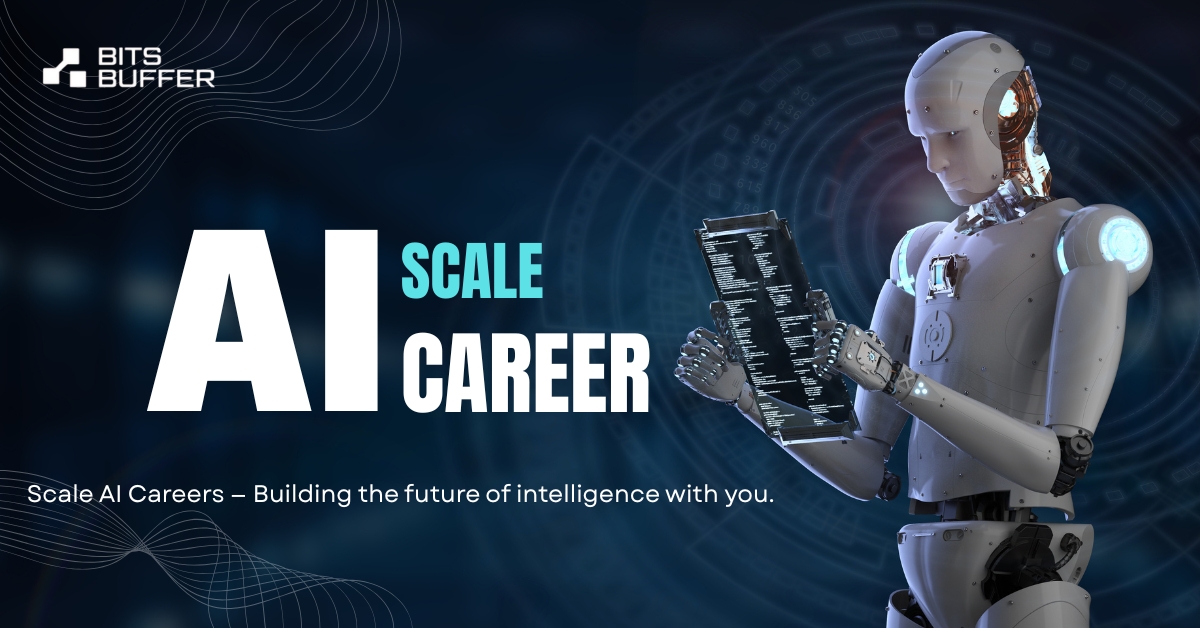 Professionals working with AI technology at Scale AI, symbolizing career opportunities in artificial intelligence.