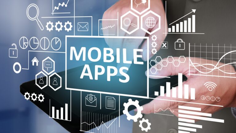 Custom mobile app development team designing user-friendly business apps